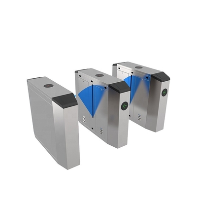 Porte de barrière de tourniquet d'aileron de contrôle d'accès d'empreinte digitale de reconnaissance des visages de la haute sécurité RFID pour le gymnase et le parc