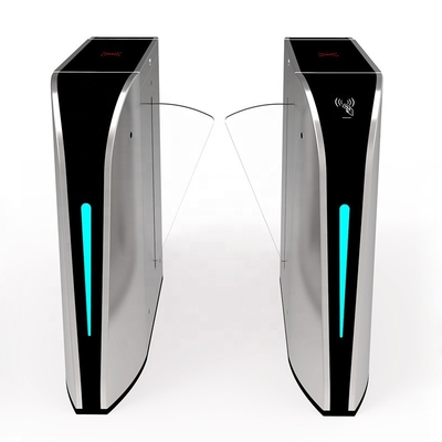 Les portes automatiques à extrémité élevé de tourniquet façonnent la porte de barrière d'aileron avec la carte de RFID à vendre